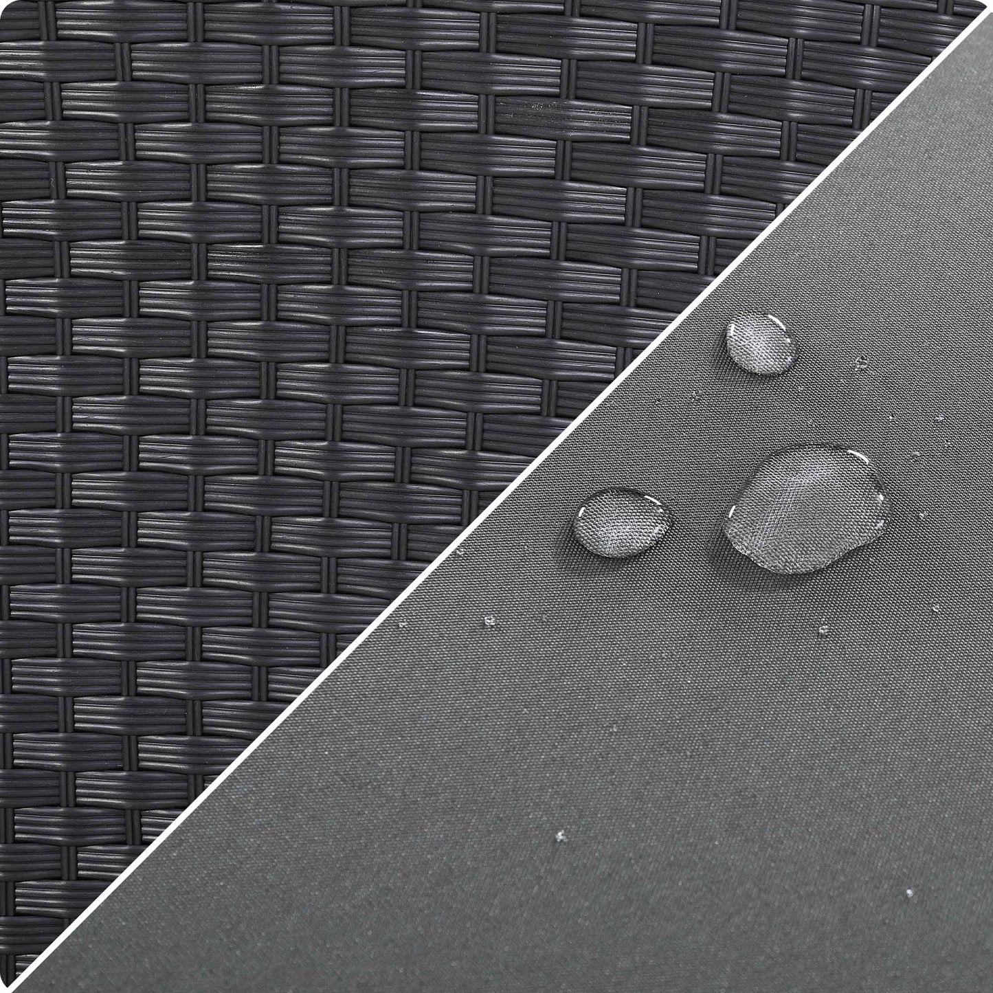 PRE ORDER-Bath High Back Range 11 Seater L-Shape Rattan Garden Furniture Set | | All-Weather Corner Sofa Dining Set with Free Rain Cover