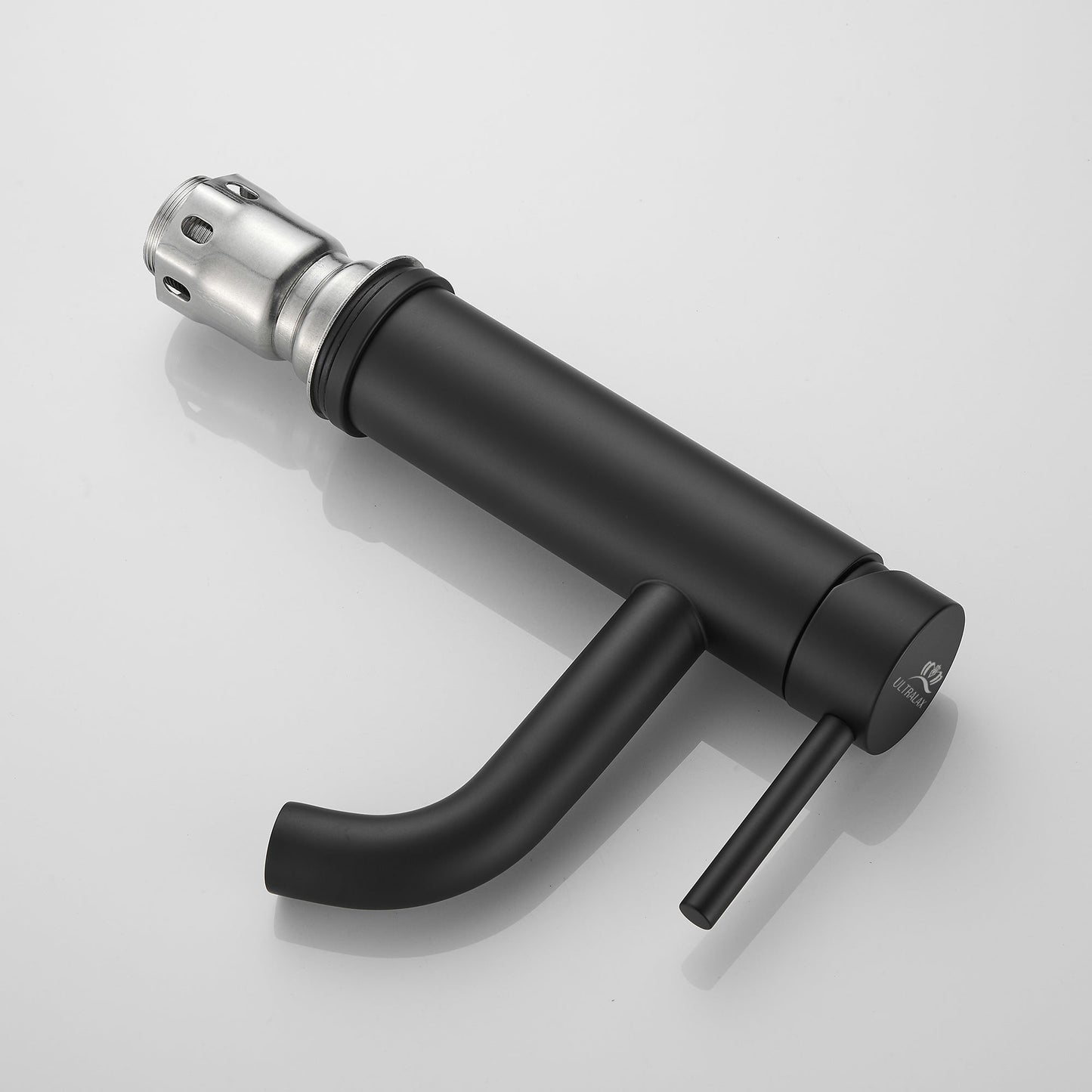 Matt Black Standard Basin Mixer Tap