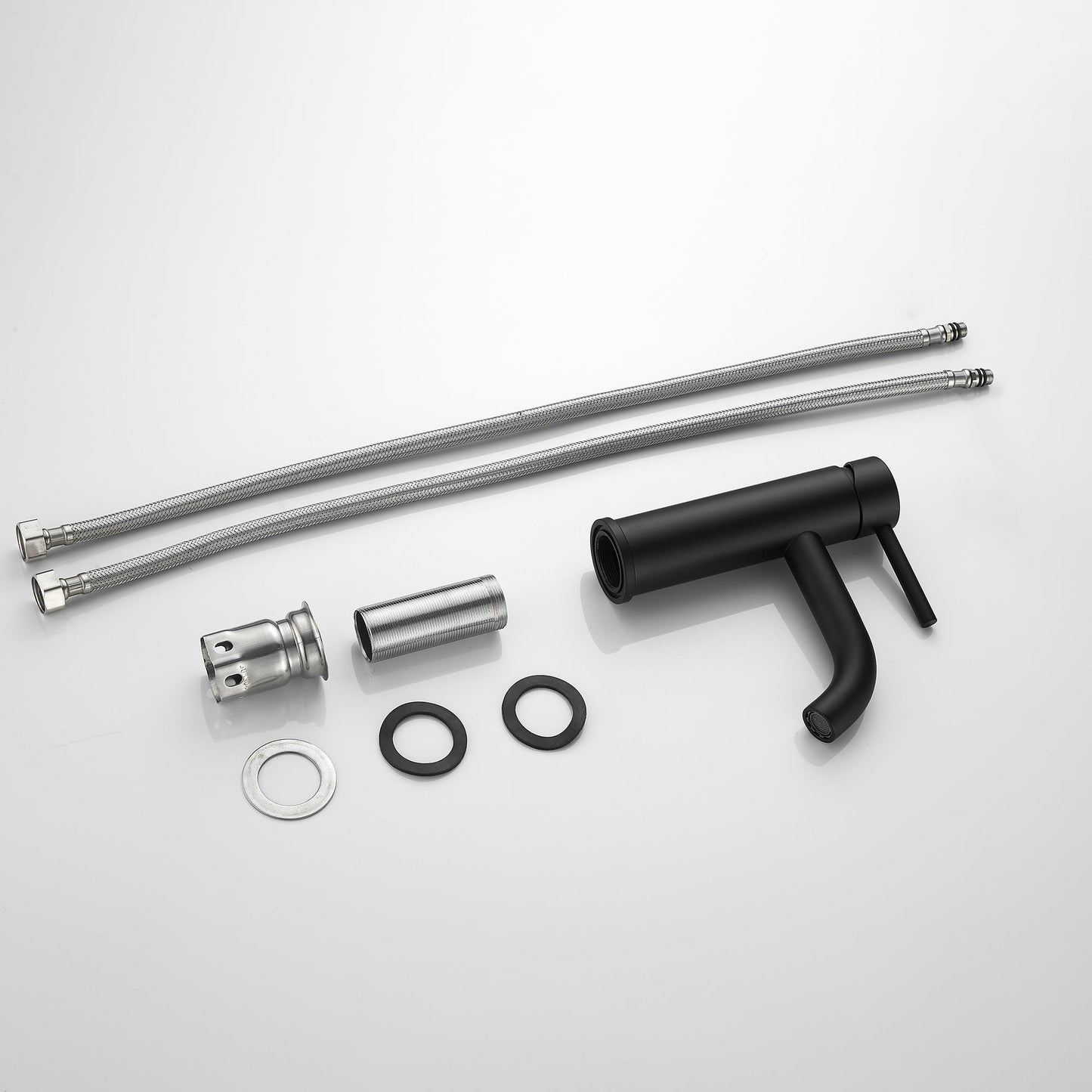 Matt Black Standard Basin Mixer Tap