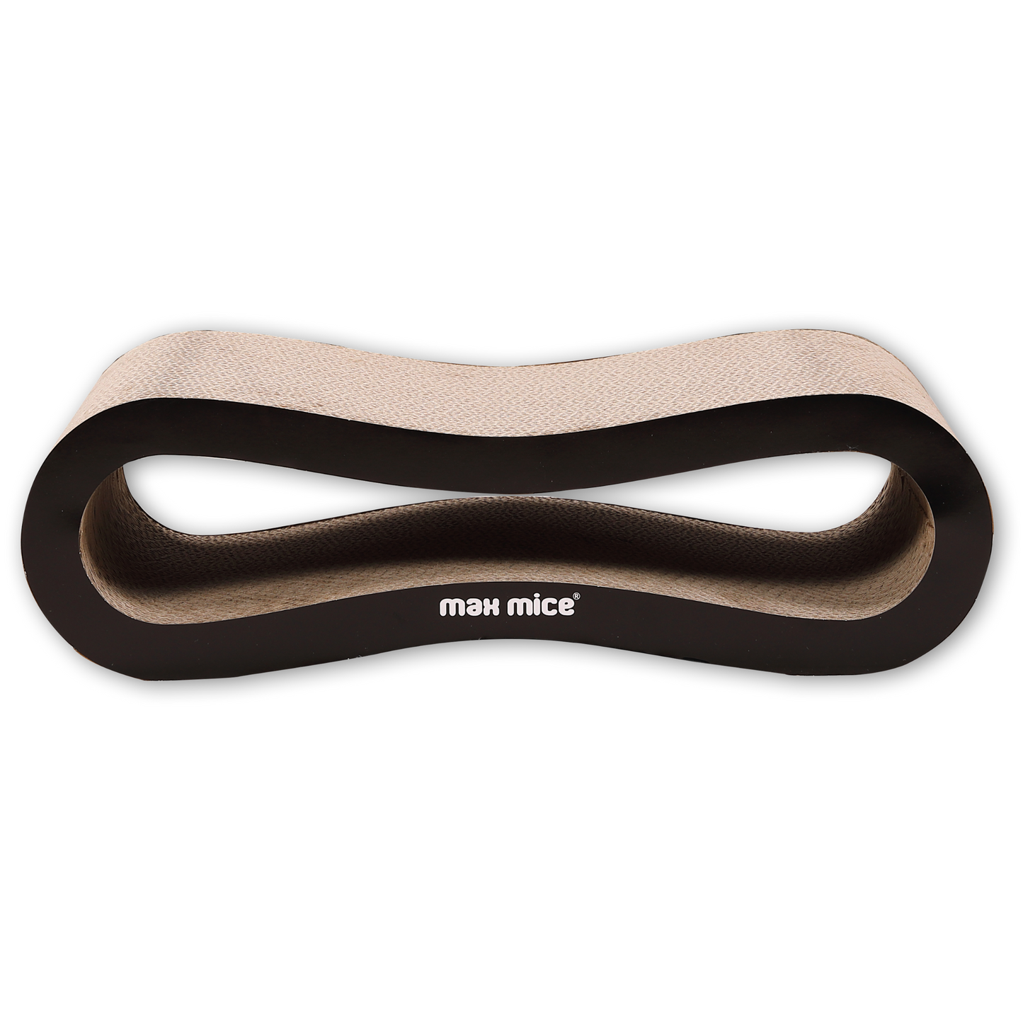 Max Mice Ultimate Cat Scratcher Lounge Bed,8-Shape Design,Superior Cardboard & Construction,Indoor Durable Cat Furniture for Scratch and Rest