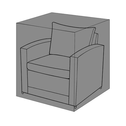 RC-20. Black Protective Cover for Harmony Single armchair (CS16)