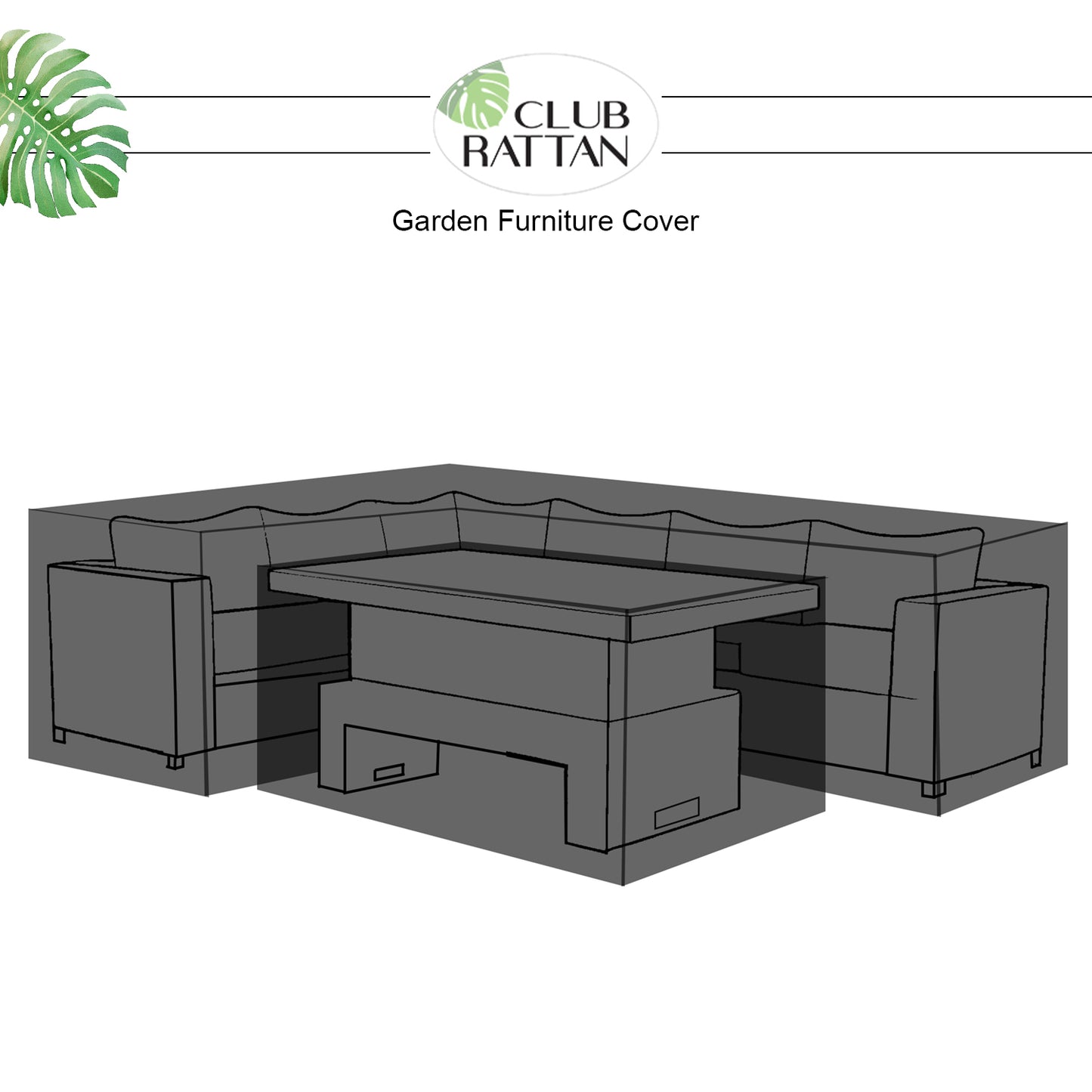 RC-23-L Protective Cover For Isobella Left Hand Corner Sofa Set