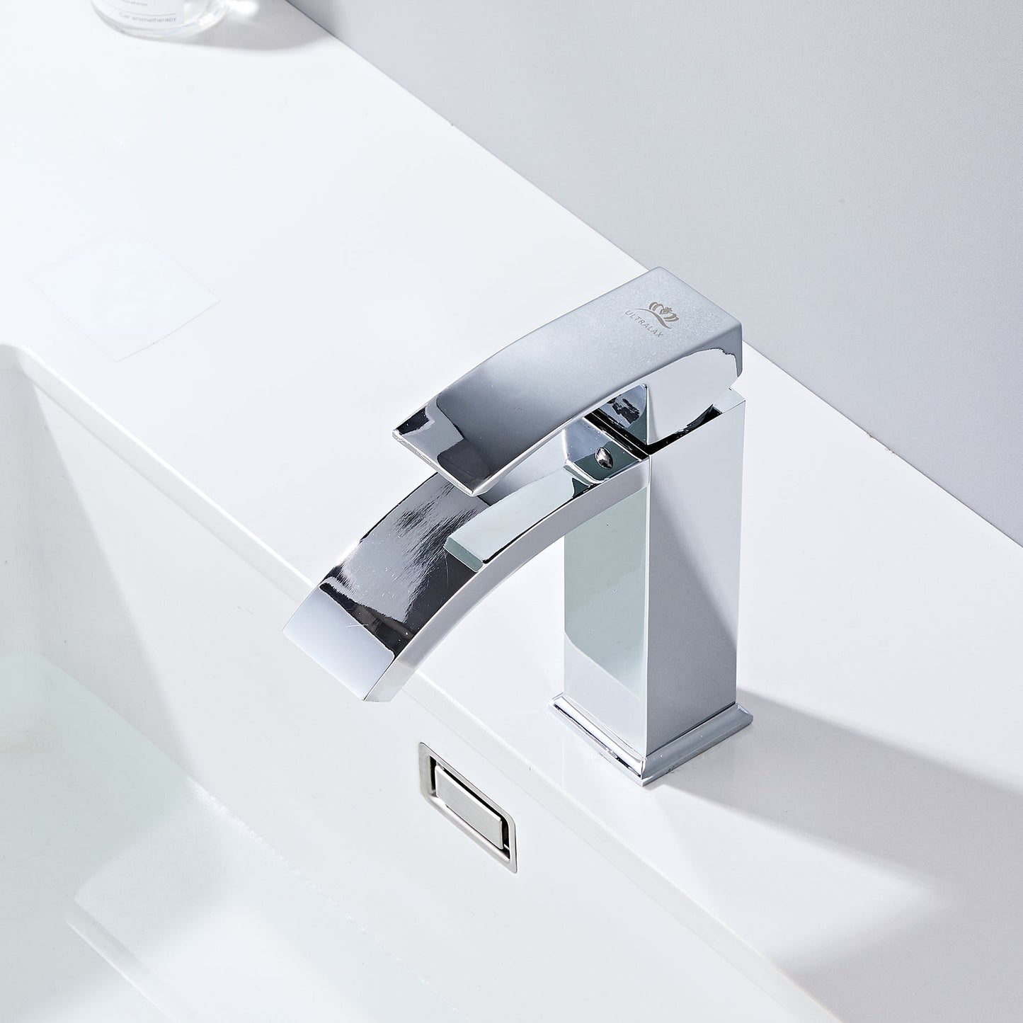 Chrome Cloakroom Basin Tap & Waste
