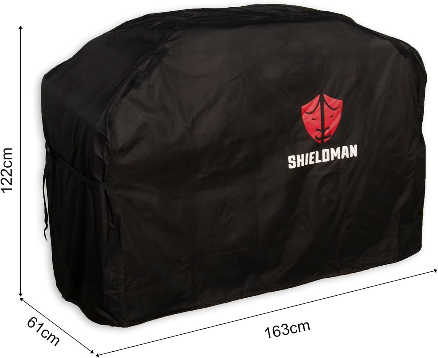 RC-A163 Club Rattan Heavy-Duty Waterproof BBQ Grill Cover (163 x 61 x 122cm) – Large Outdoor Barbecue Protector