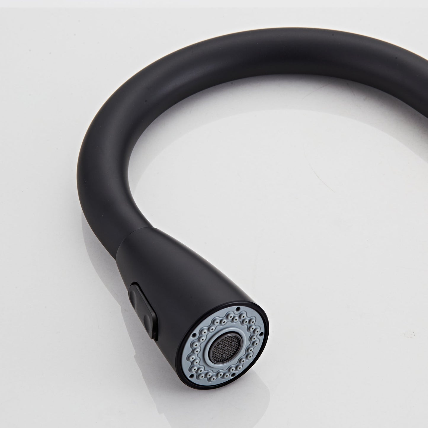 Matt Black Momo Pull Out Kitchen Mixer Tap