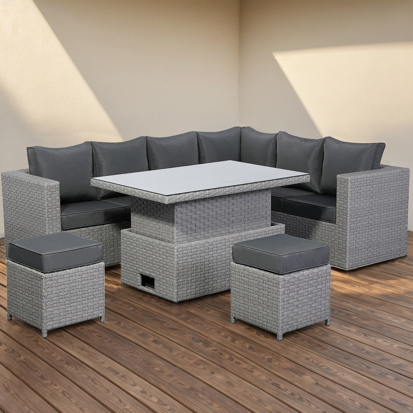 RC-EG3 Protective Cover for Modern / Harlow/ Bath / Ascot Range Large Corner Sofa Set (238x187xH66cm)