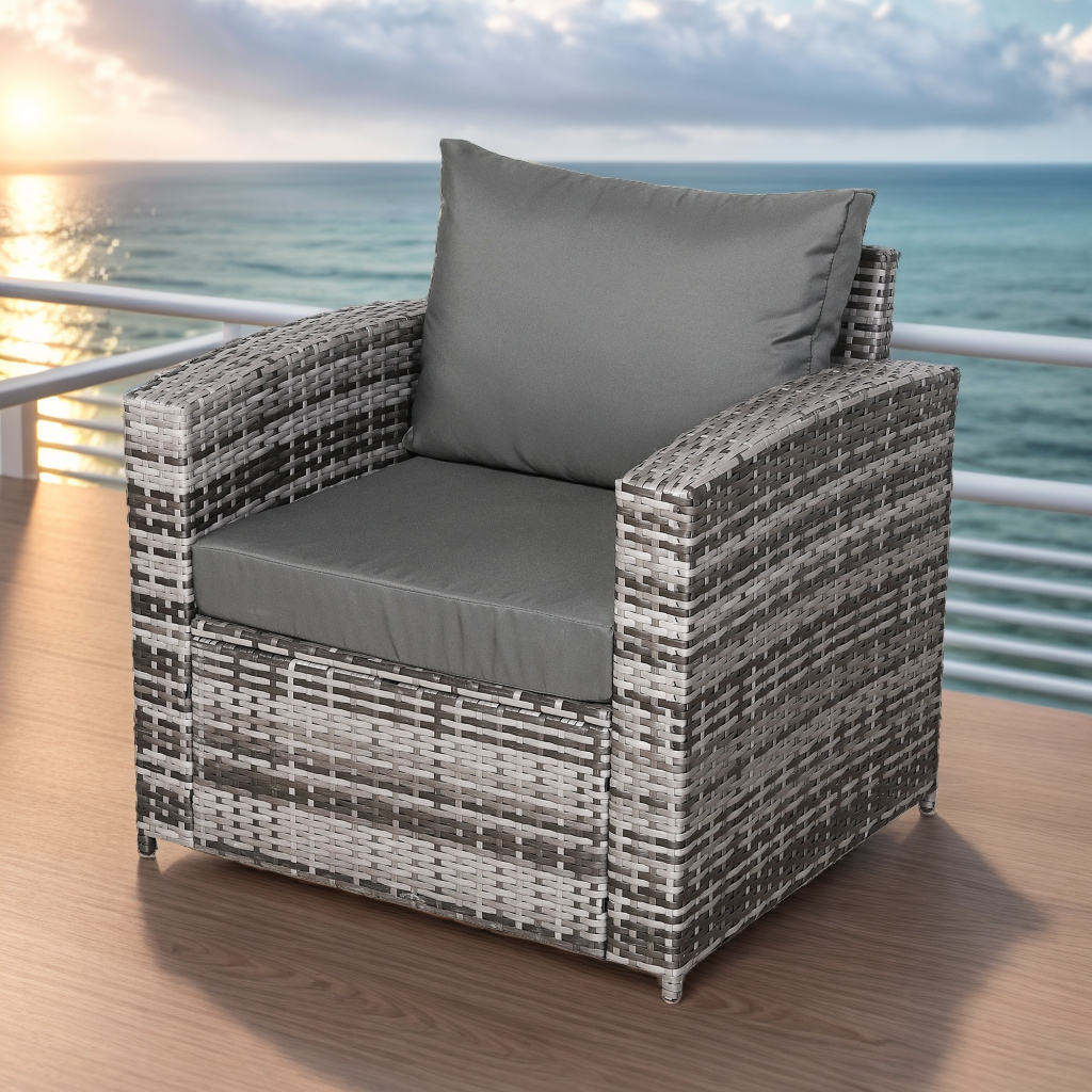 SP-01. Black Protective Cover for Henley Single armchair
