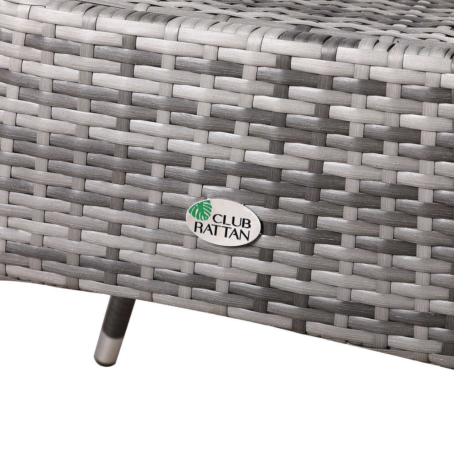 Palma Range Round Coffee Table | Garden Table With Frosted Safety Glass Plate