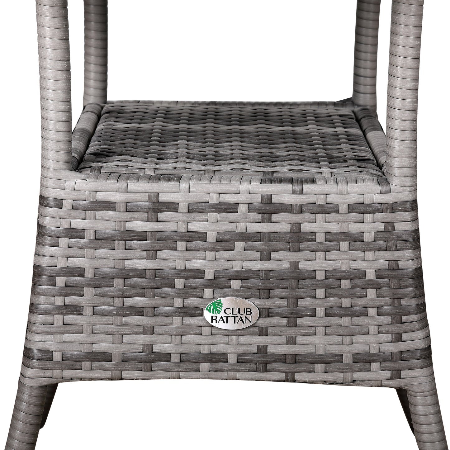 Palma Range Round Coffee Table | Garden Table With Frosted Safety Glass Plate