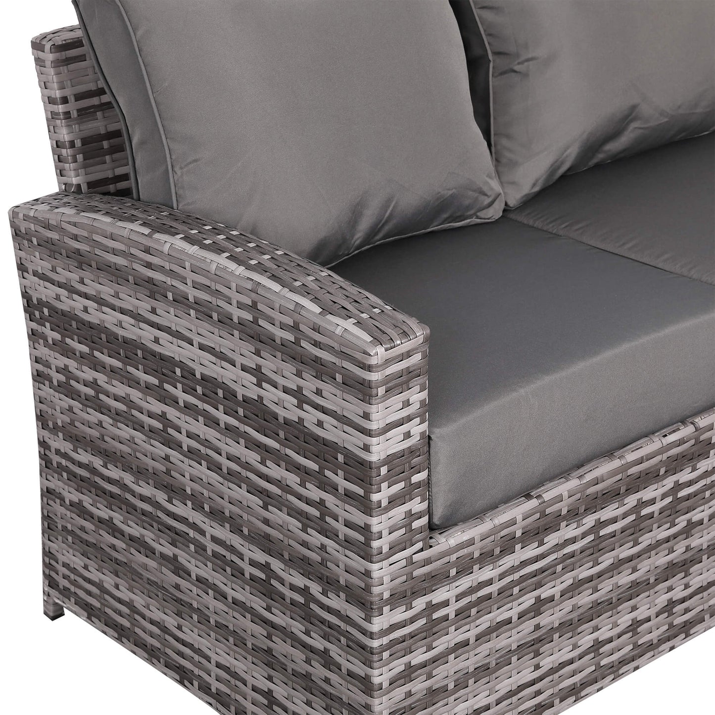 Due in October...Cushion Covers Replacement for Harmony Corner Set In Dark Grey