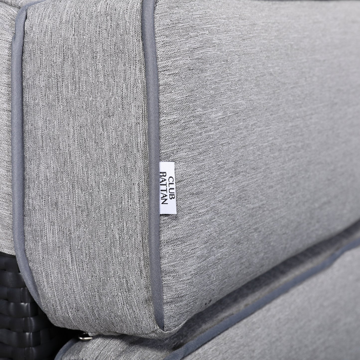 Club Rattan Wicker Reclining Chairs with Side Table, Adjustable Position Backrest Armchair with coffee tabel, 3-Piece Outdoor Furniture Set for Garden(3 colors)