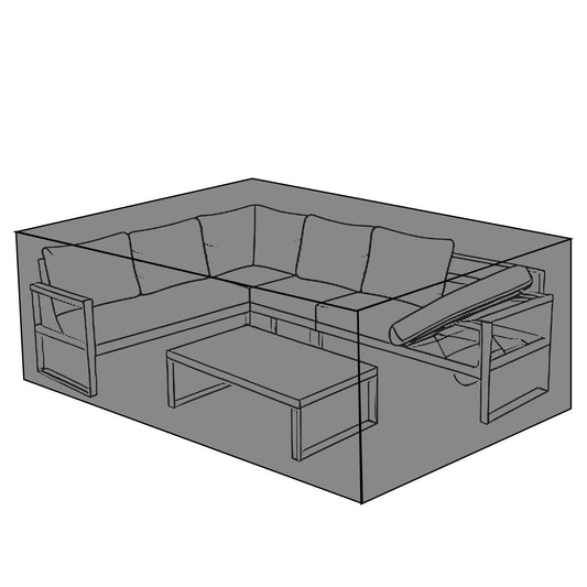 RC-CK-02...Protective cover for  the Dune Range LHF and RHF Corner Set  250x195xH72cm