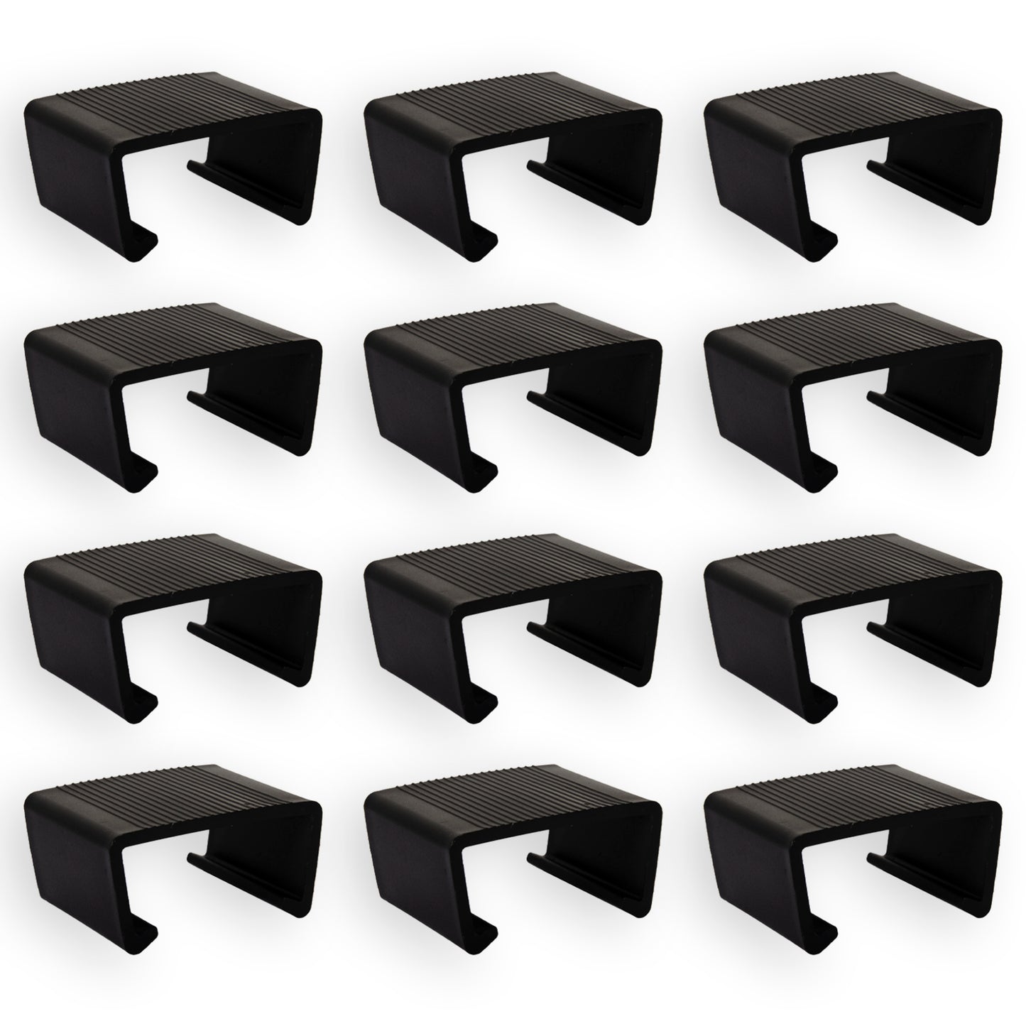 12 Pieces Replacement Furniture Clips in 3 sizes