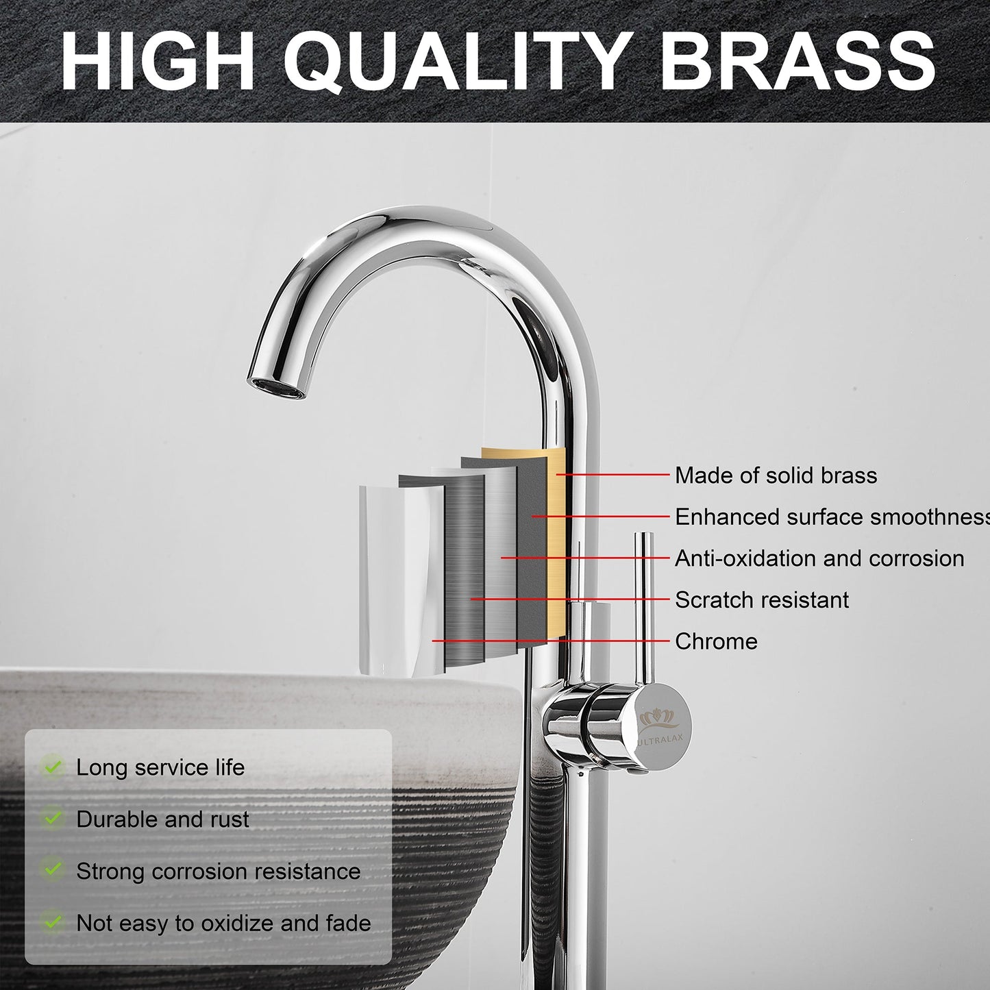 Single Lever Mono Mixer Tap - Chrome