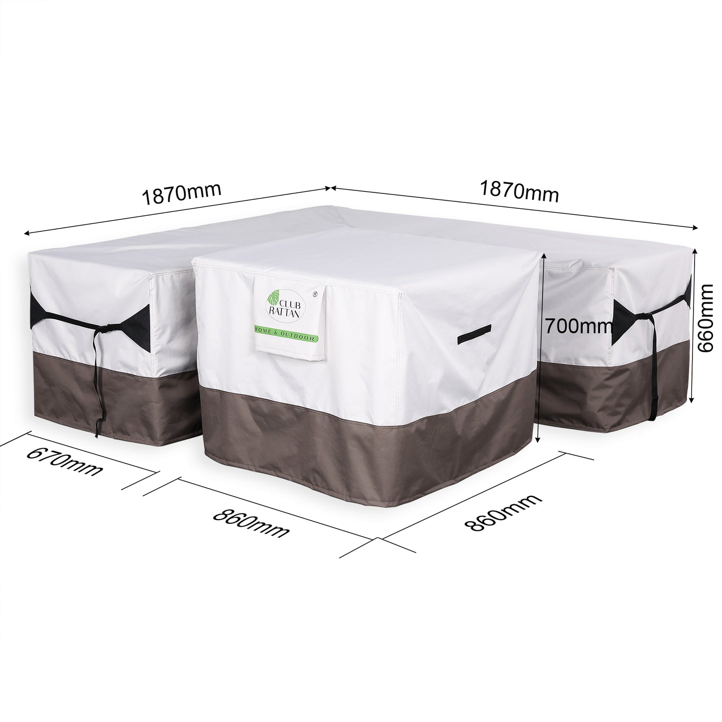 Due in 15/06/25 RC-30 Protective Cover For Modern/Asheley/Isobella Compact/Bath Range Compact Corner Sofa With Dining Table