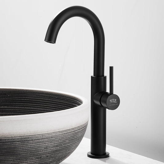 Single Lever Mono Mixer Tap - Matt Black