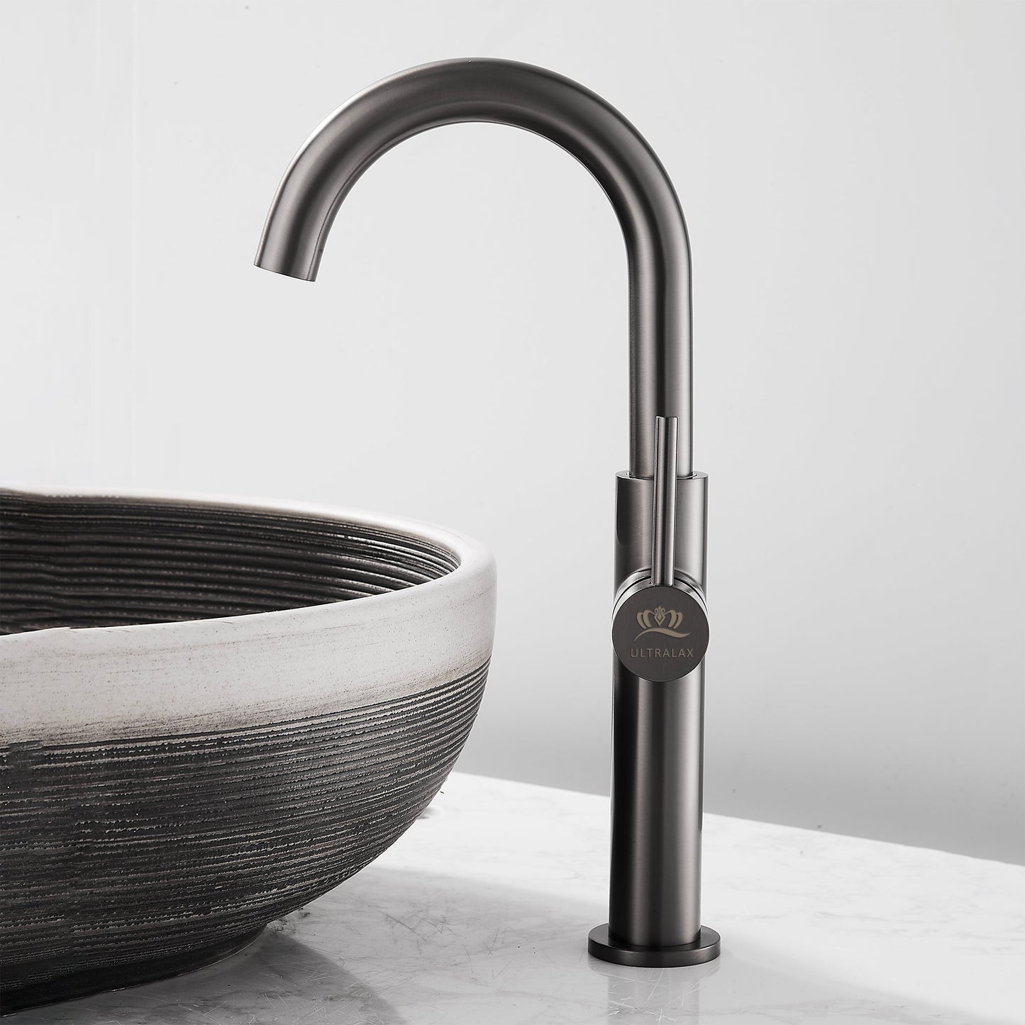 Single Lever Mono Mixer Tap - Gun Grey