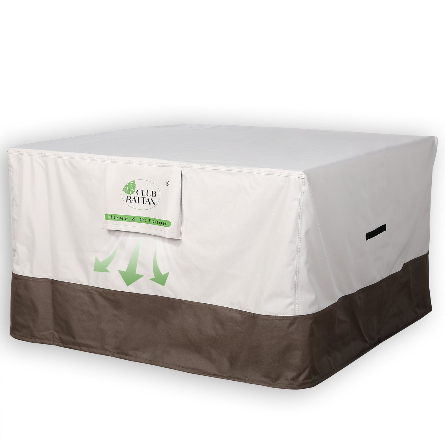 RC31 - Protective cover for Rattan Cube Garden Furniture (126x126xH74cm)