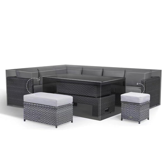 RC04-CD-XL Black Protective cover for Colette/Willow/large Isebella Corner LHF Setting only