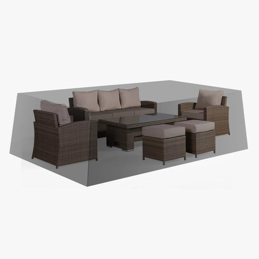 RC-26..Black Protective Cover For Harmony and Venice Large Sofa With Rising Table