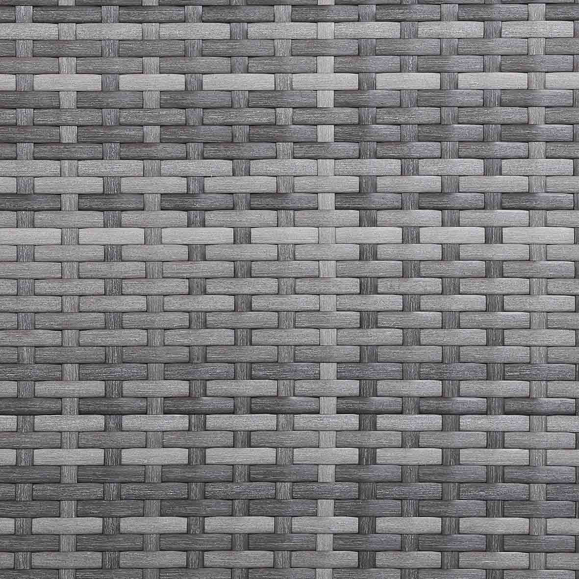 Colette Range Aluminium High Bar Set with 6 Stools in Grey Rattan