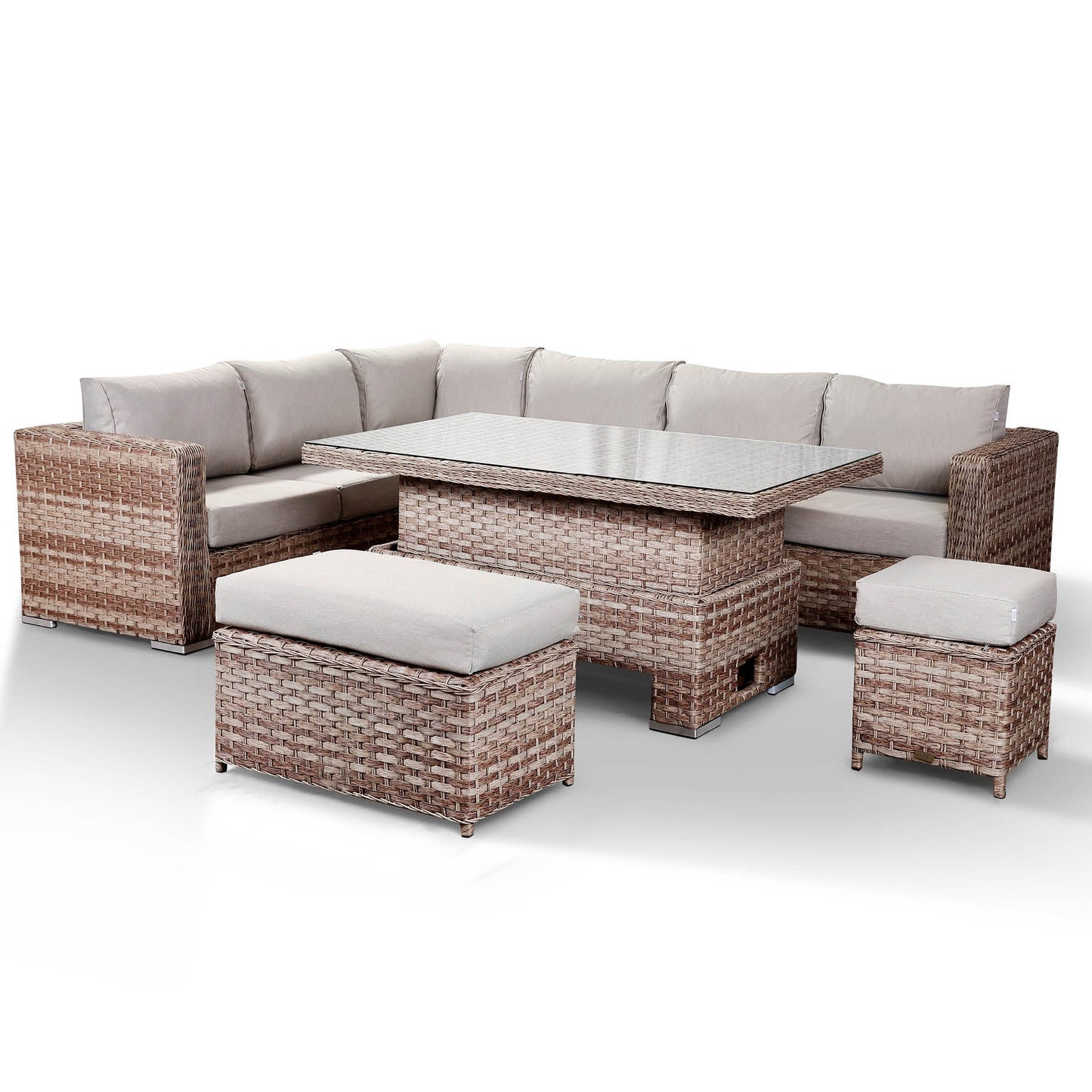Cushion Covers Replacement for Willow Corner Set