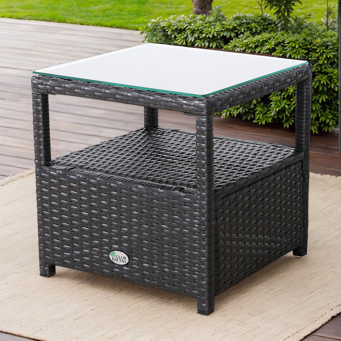 Due in 30/05/25  Modern Range Elite Coffee Table in Brown Rattan