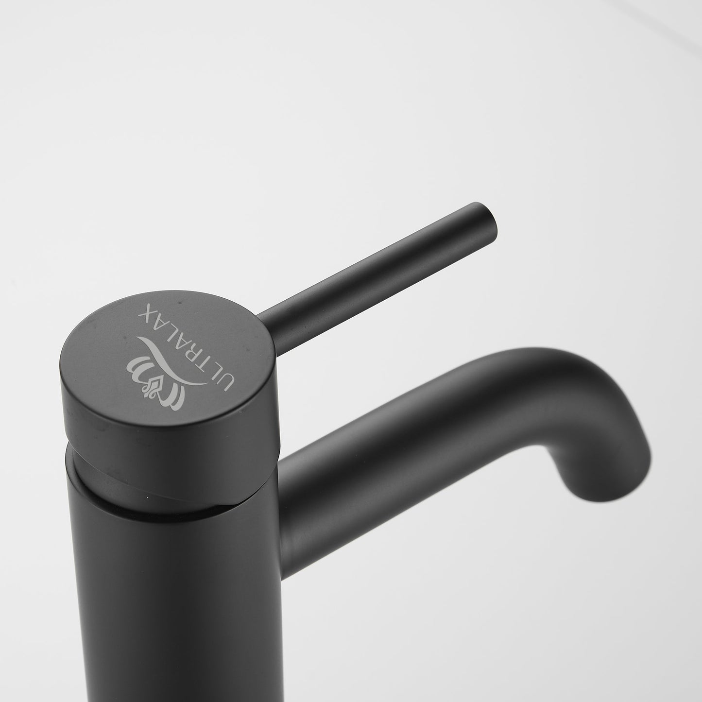 Matt Black Tall Basin Mixer Tap