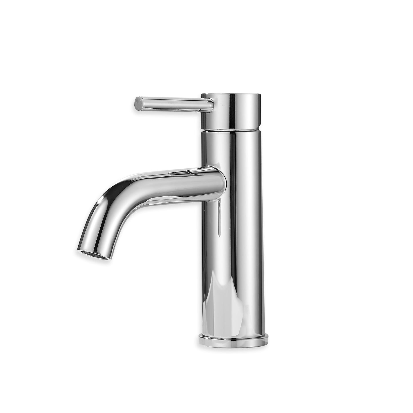 Chrome Short Basin Mixer Tap