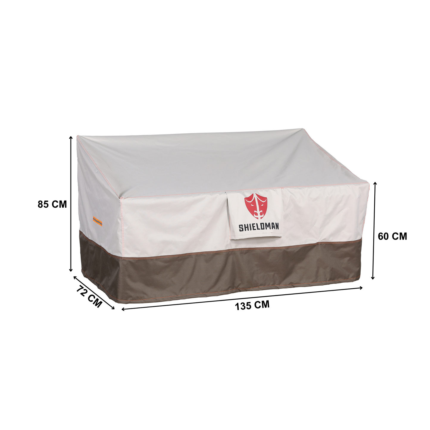 Club Rattan Heavy-Duty Waterproof Sloped Garden Bench & Sofa Cover