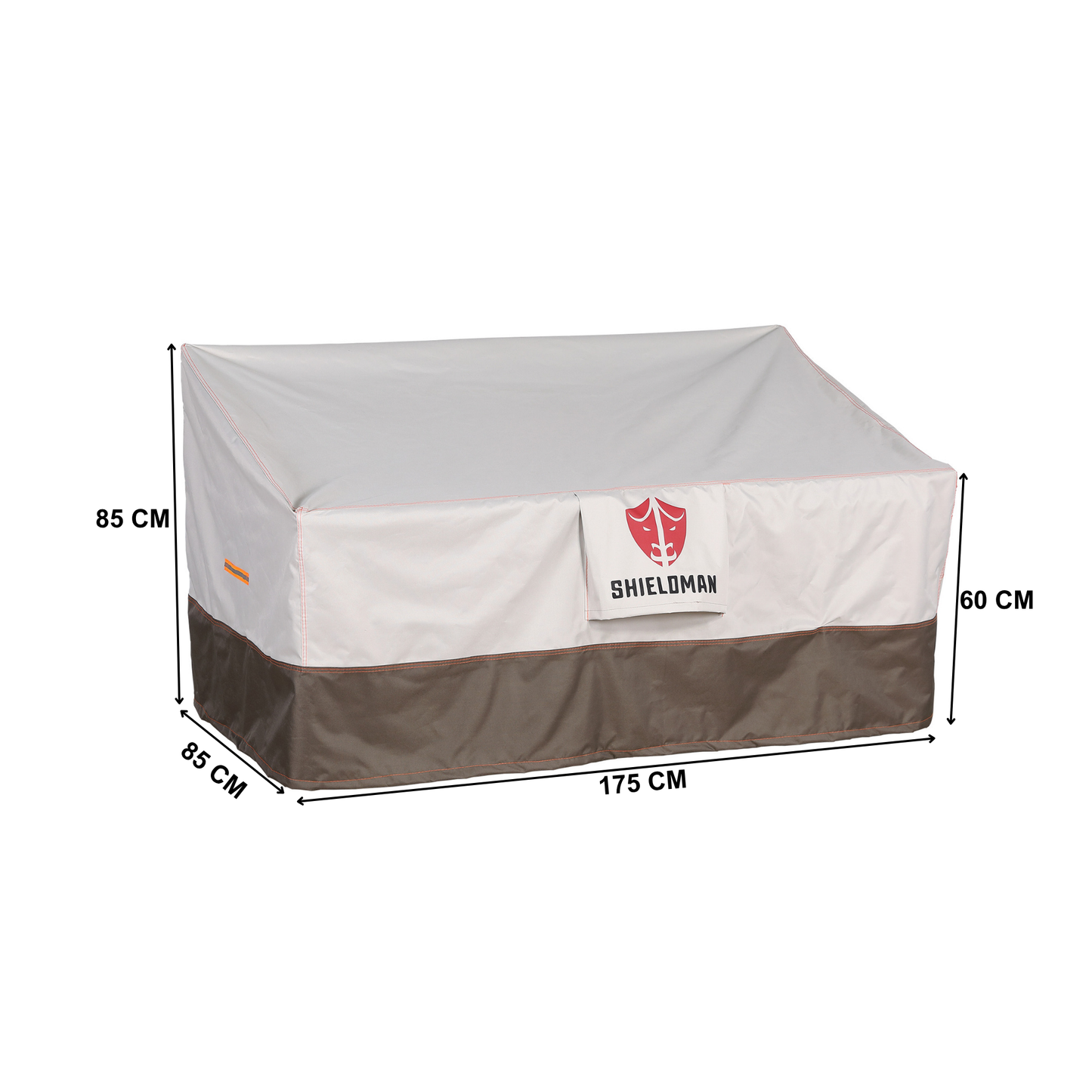 Club Rattan Heavy-Duty Waterproof Sloped Garden Bench & Sofa Cover