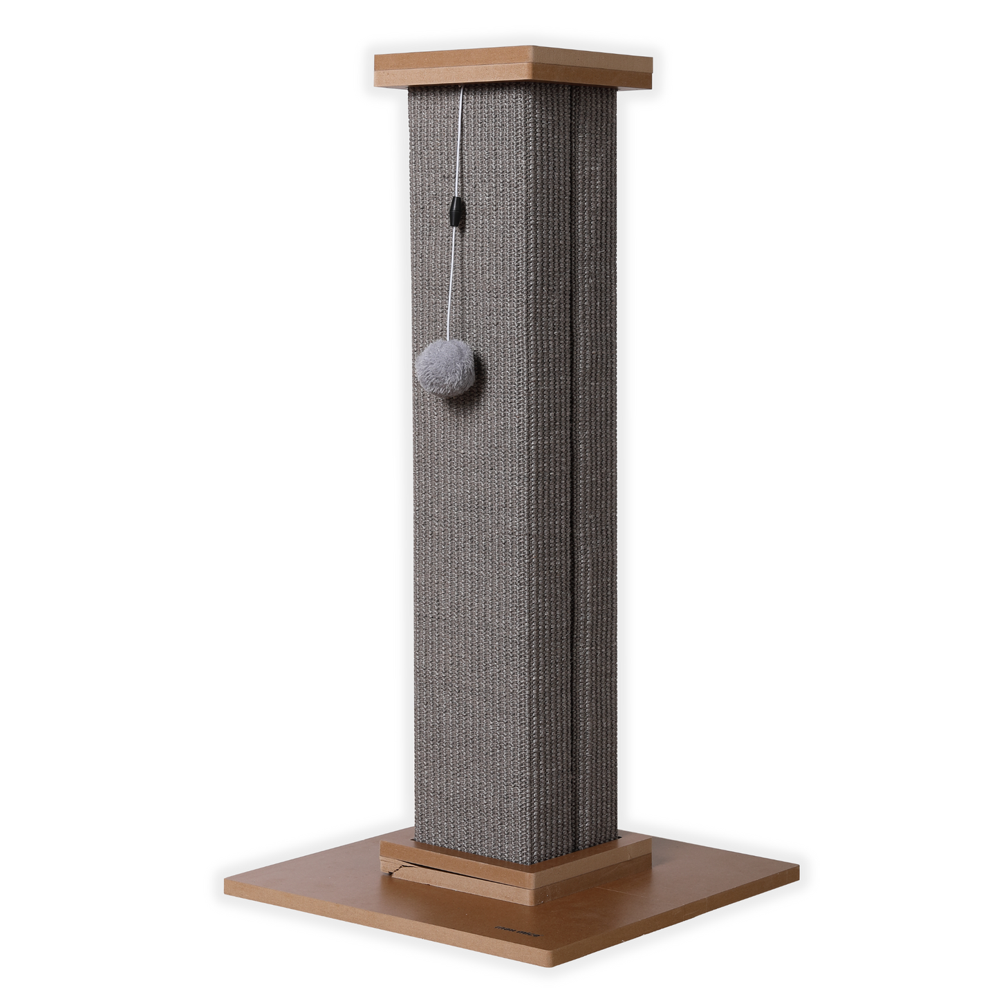 Due in 29/04/25 Max Mice Ultimate Heavy Duty Cat Scratching Post, Large Vertical Roman Column with Durable, Wear-Resistant gisal for Endless Scratching Enioyment(	Grey)