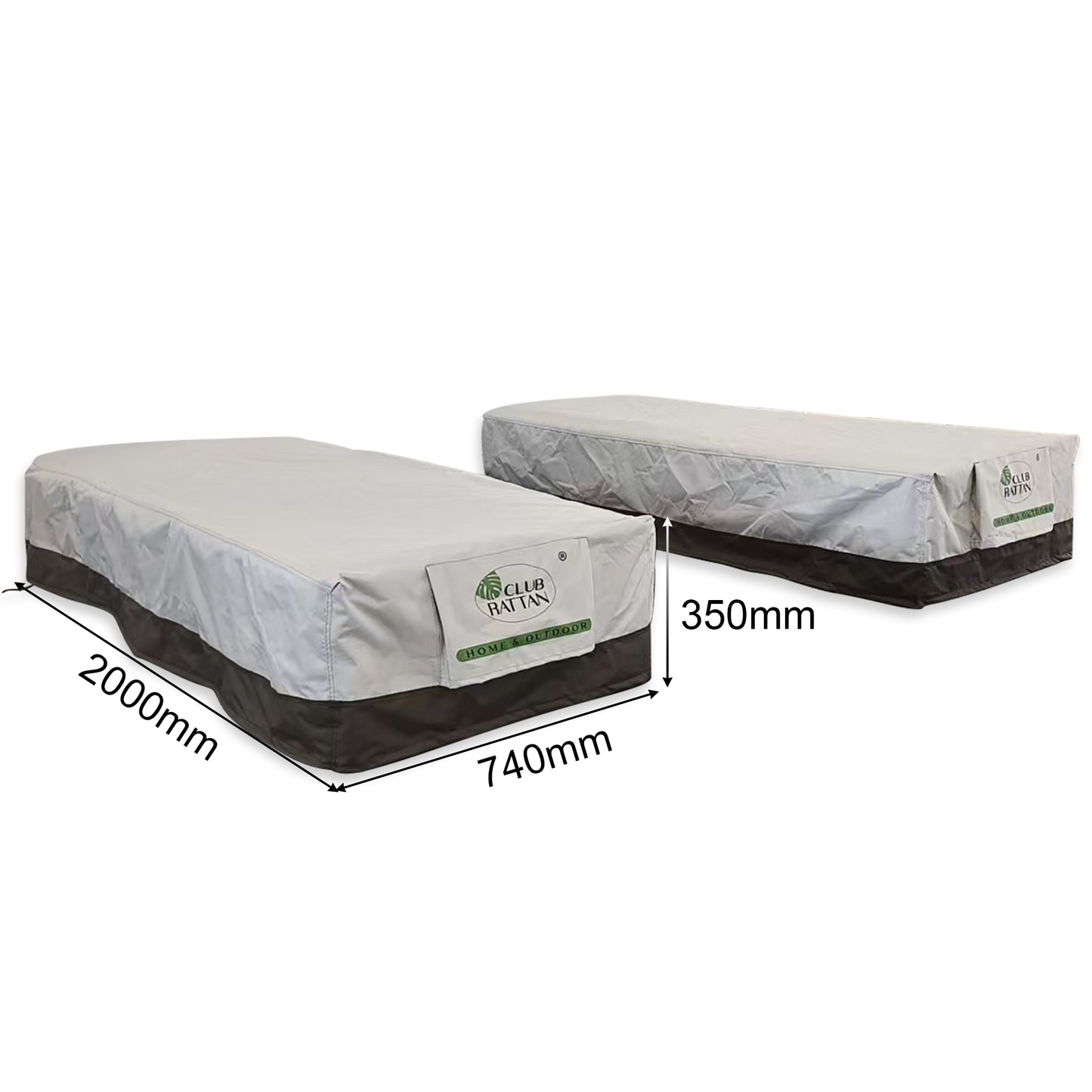 RC-33 Protective cover for 2 x Sun Loungers