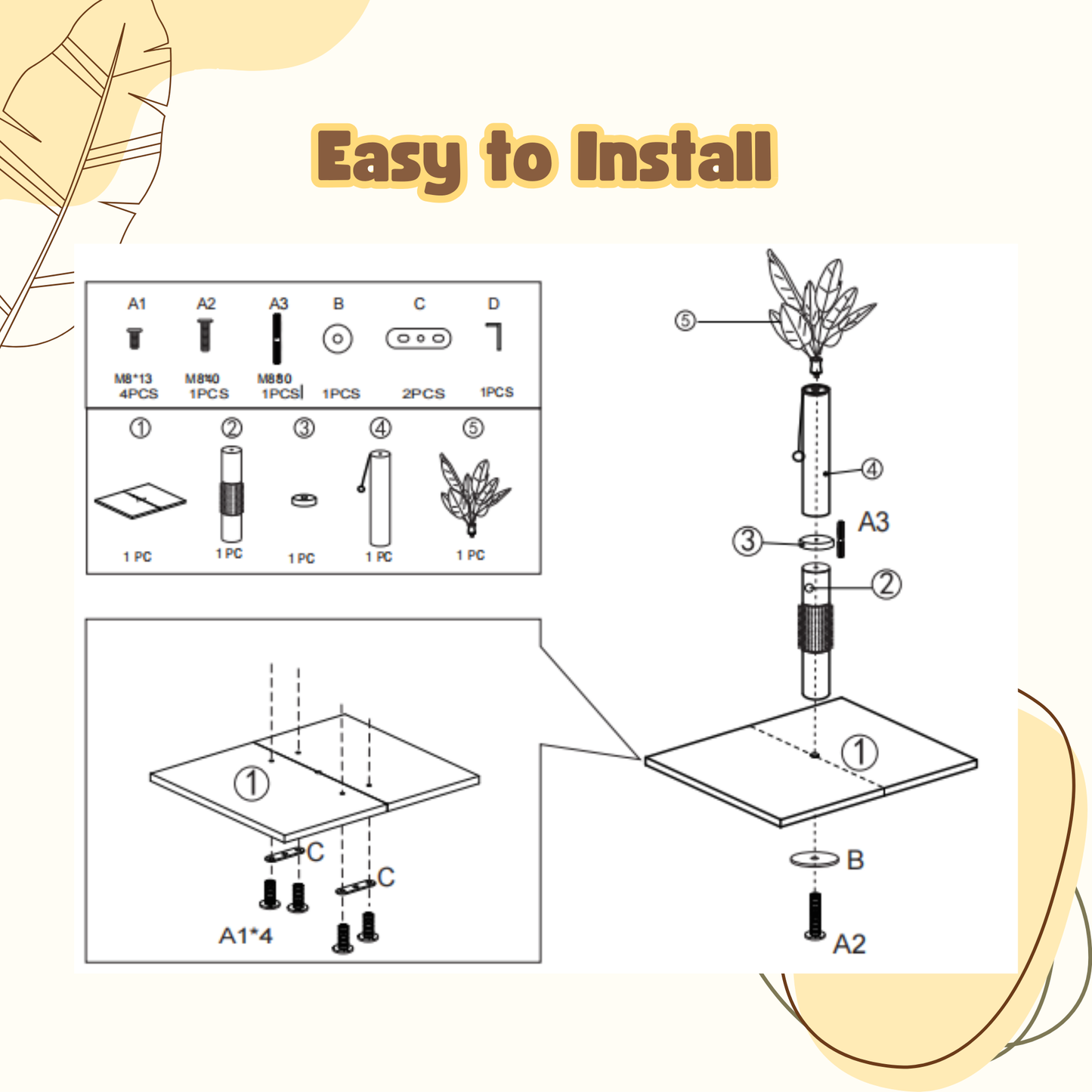 Due in 29/04/25 Max Mice  Cat Scratching Post, 80cm Kitten Scratching Post with Premium Sisal Rope, Cute Cat Tree with Dangling and Spring Ball Toys for Indoor Small Cats(Bird of Paradise)