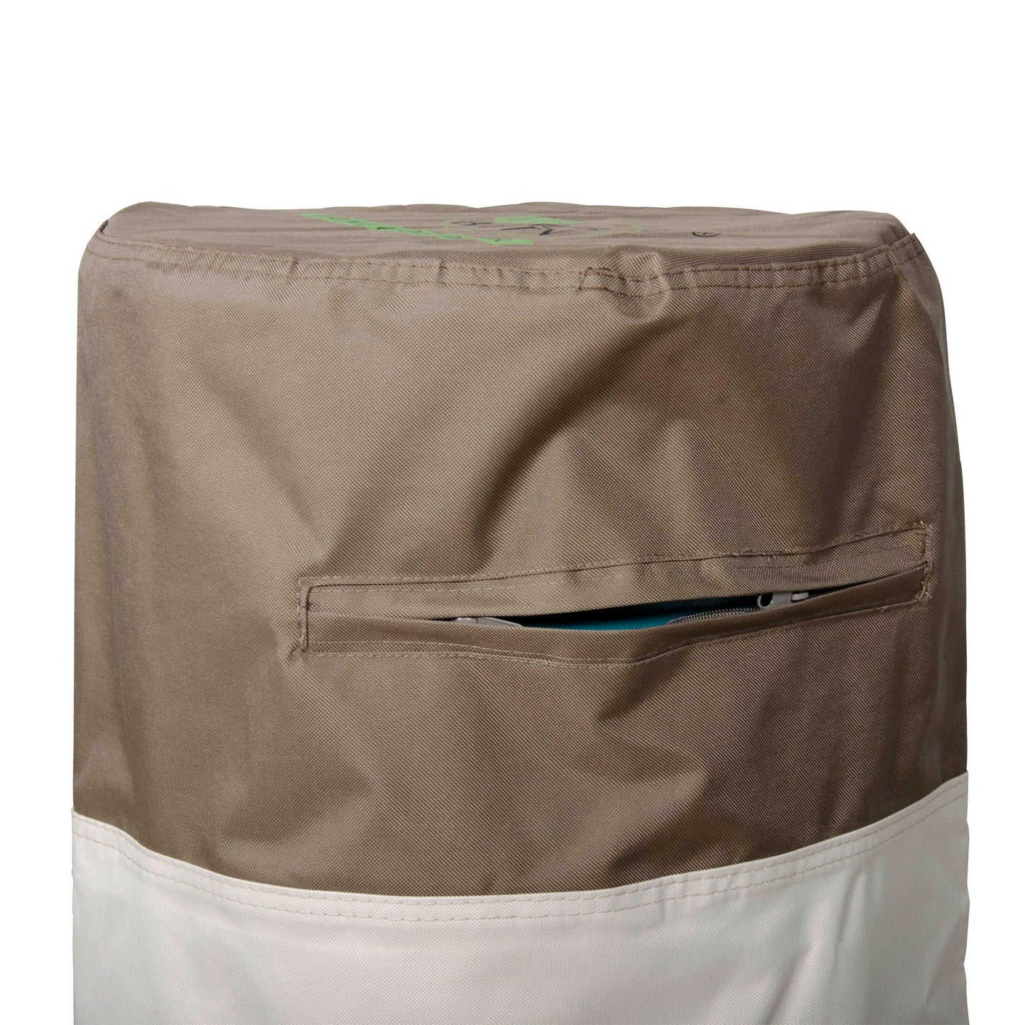 Waterproof Two-Tone Gas Bottle Cover with Hidden Side Zipper | Premium Protection for Cylinders