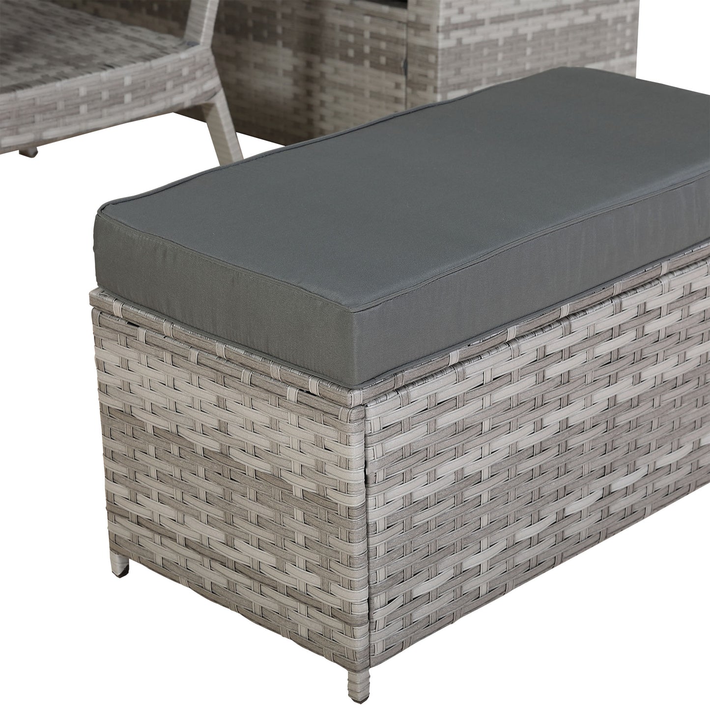 PRE ORDER-Bristol Range 9 Seater Rattan Garden Furniture Set | All-Weather Sofa & Dining Set with Free Rain Cover