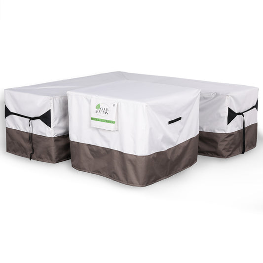 Due in 25/06/25...SP-05 Protective Cover For Henley / Eton Square Corner Sofa With Dining Table