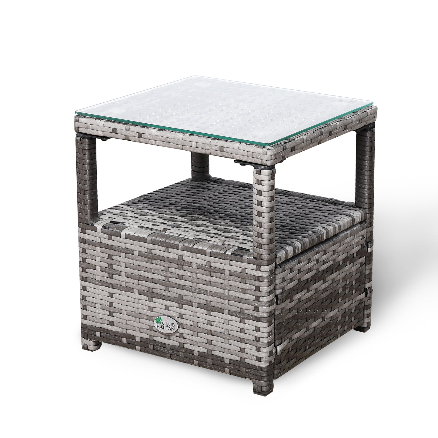 Due in 30/05/25  Modern Range Elite Coffee Table in Grey Rattan Weave