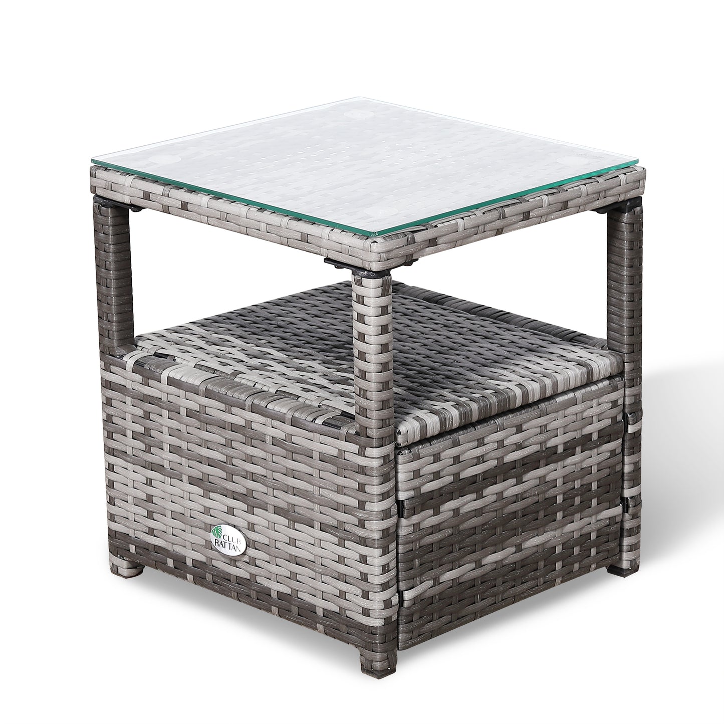 Due in 30/05/25  Modern Range Elite Coffee Table in Grey Rattan Weave