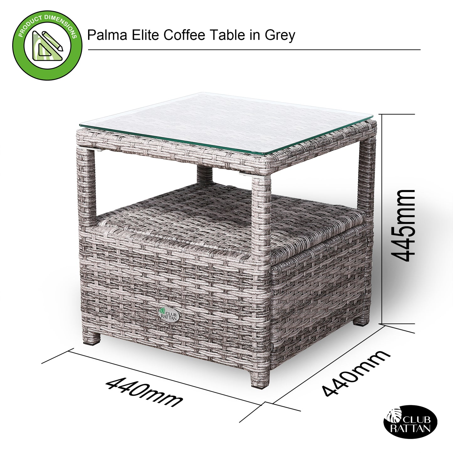 Palma Range Elite Coffee Table in 3 COLORS