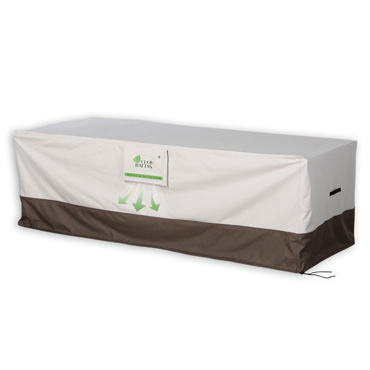 RC32 - Protective Rain Cover for Rattan Garden Furniture (220*100*H74cm)