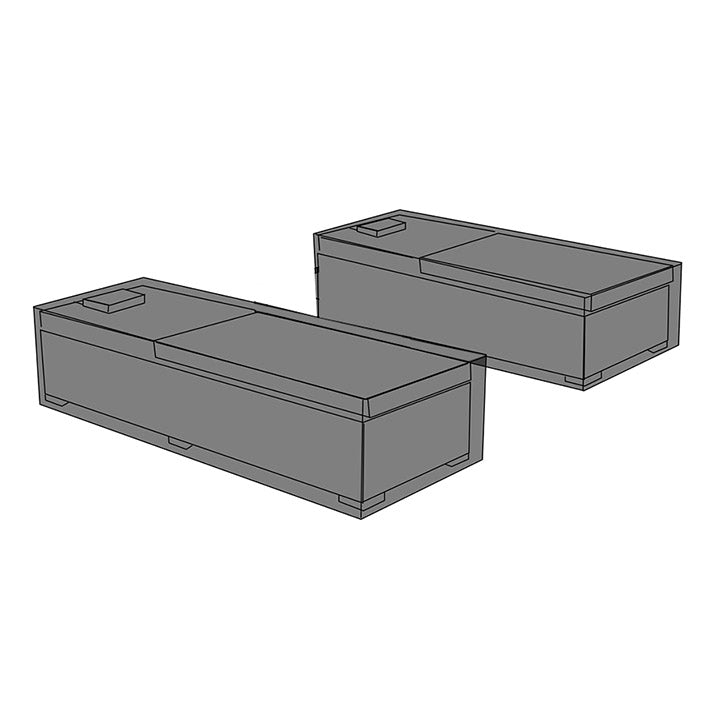 RC-33 Protective cover for 2 x Sun Loungers