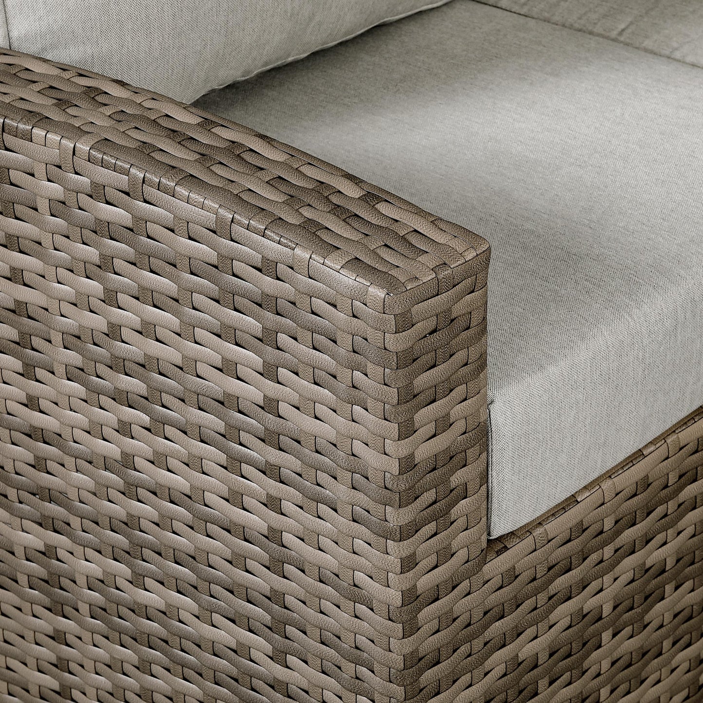 Cushion Covers Replacement  for Harmony Corner Set with Rising Table In Light Beige